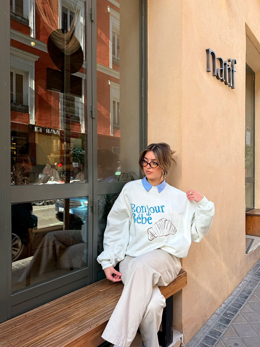 BONJOUR CREWNECK