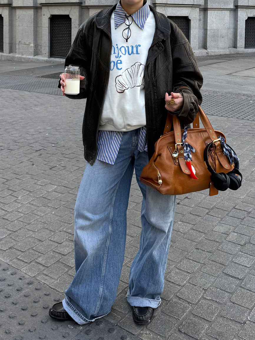 BONJOUR CREWNECK