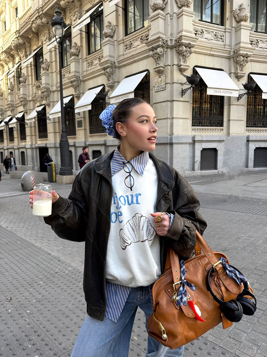 BONJOUR CREWNECK