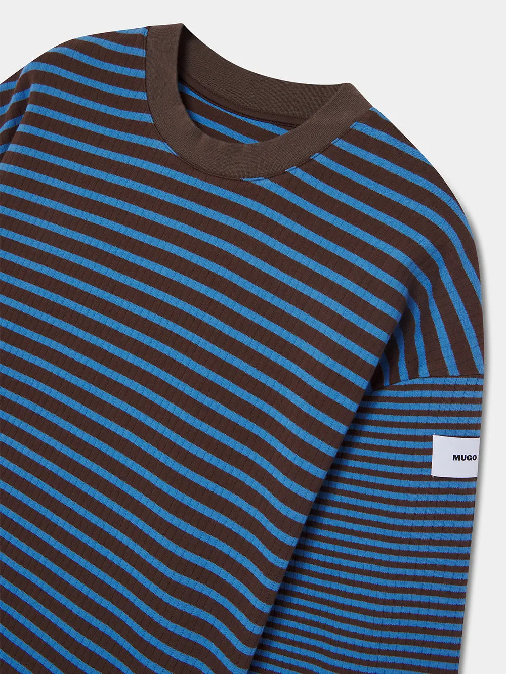 BB KNIT STRIPED PULLOVER