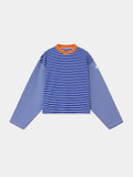 BLUE STRIPED PULLOVER