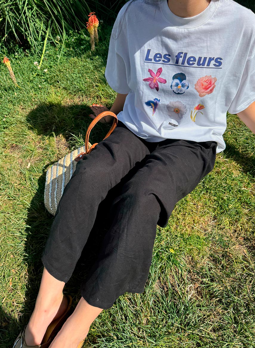 LESFLEURS ORGANIC TEE