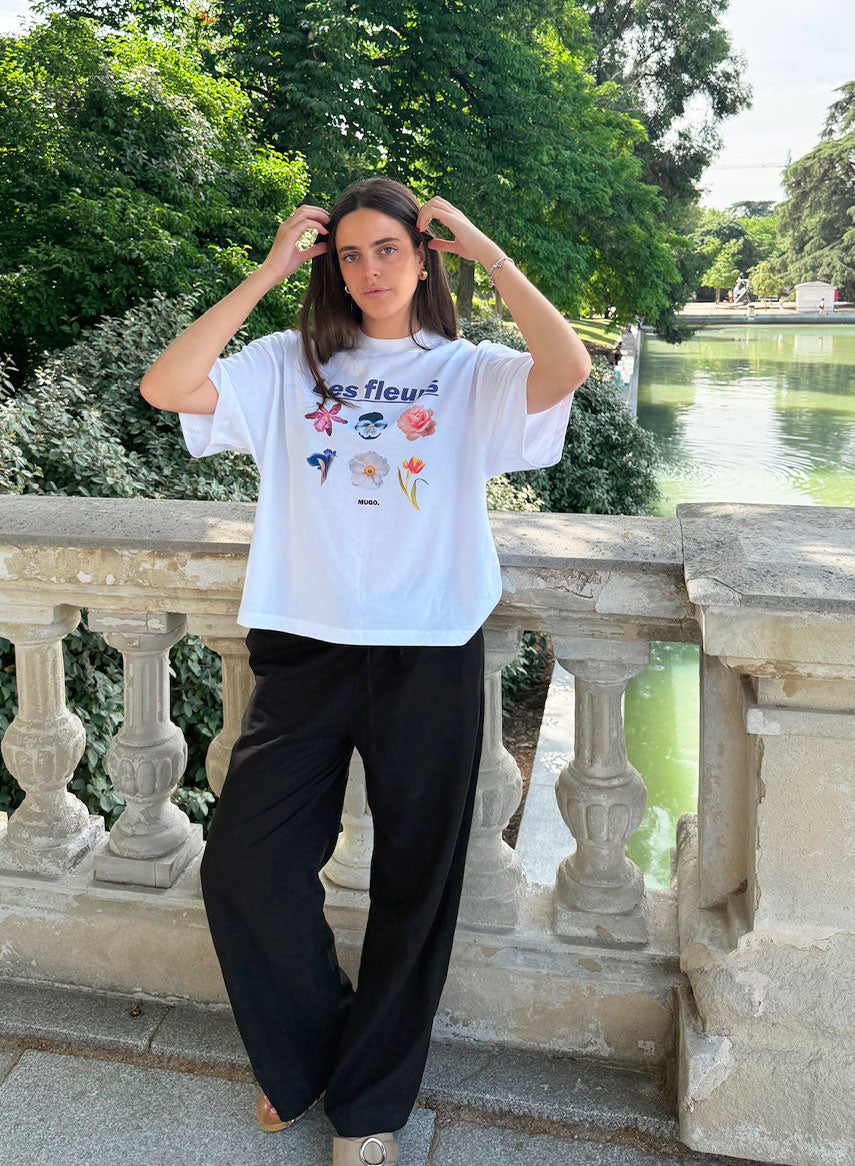 LESFLEURS ORGANIC TEE