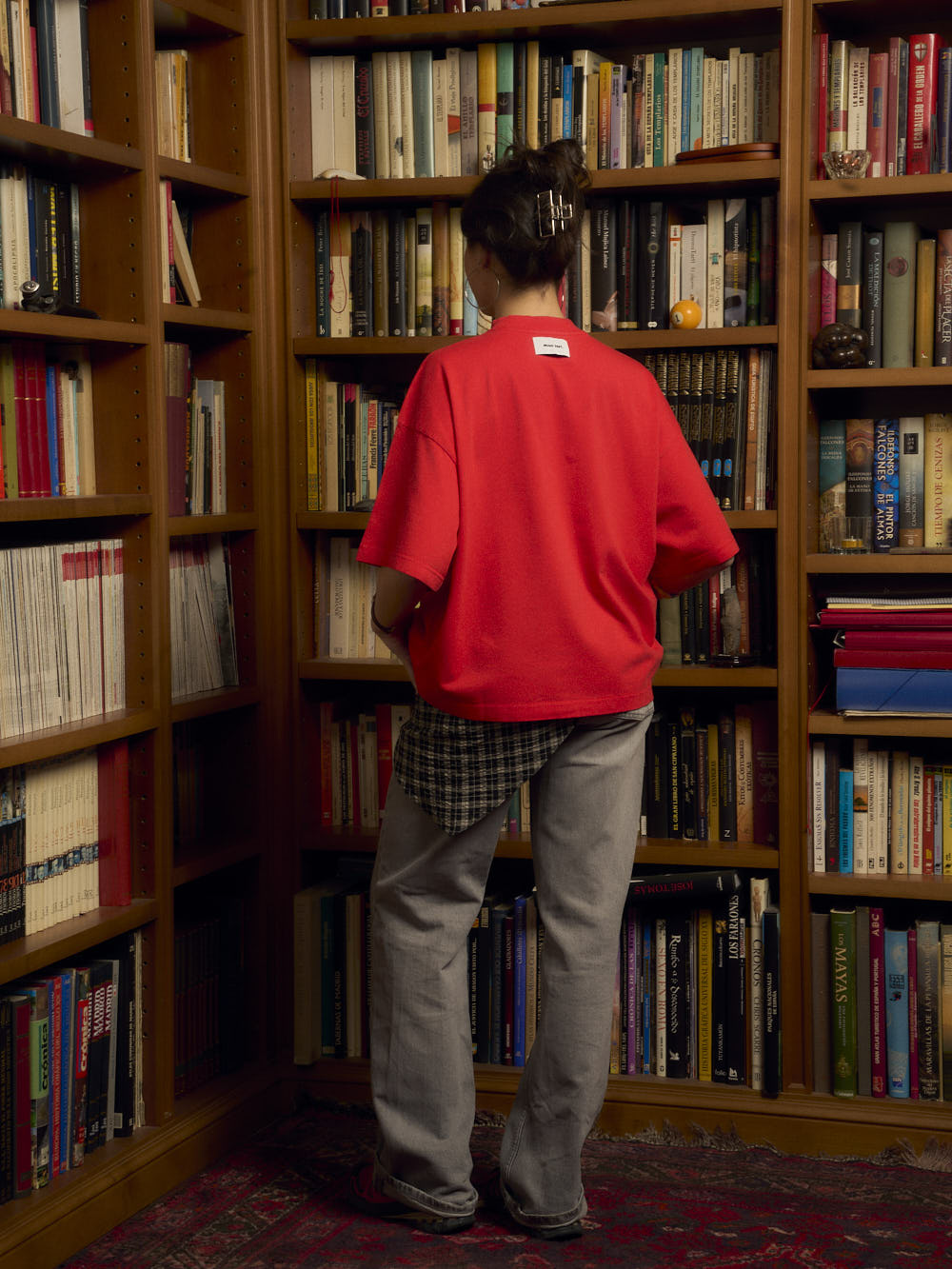 GOOD LUCK CLUB RED TEE