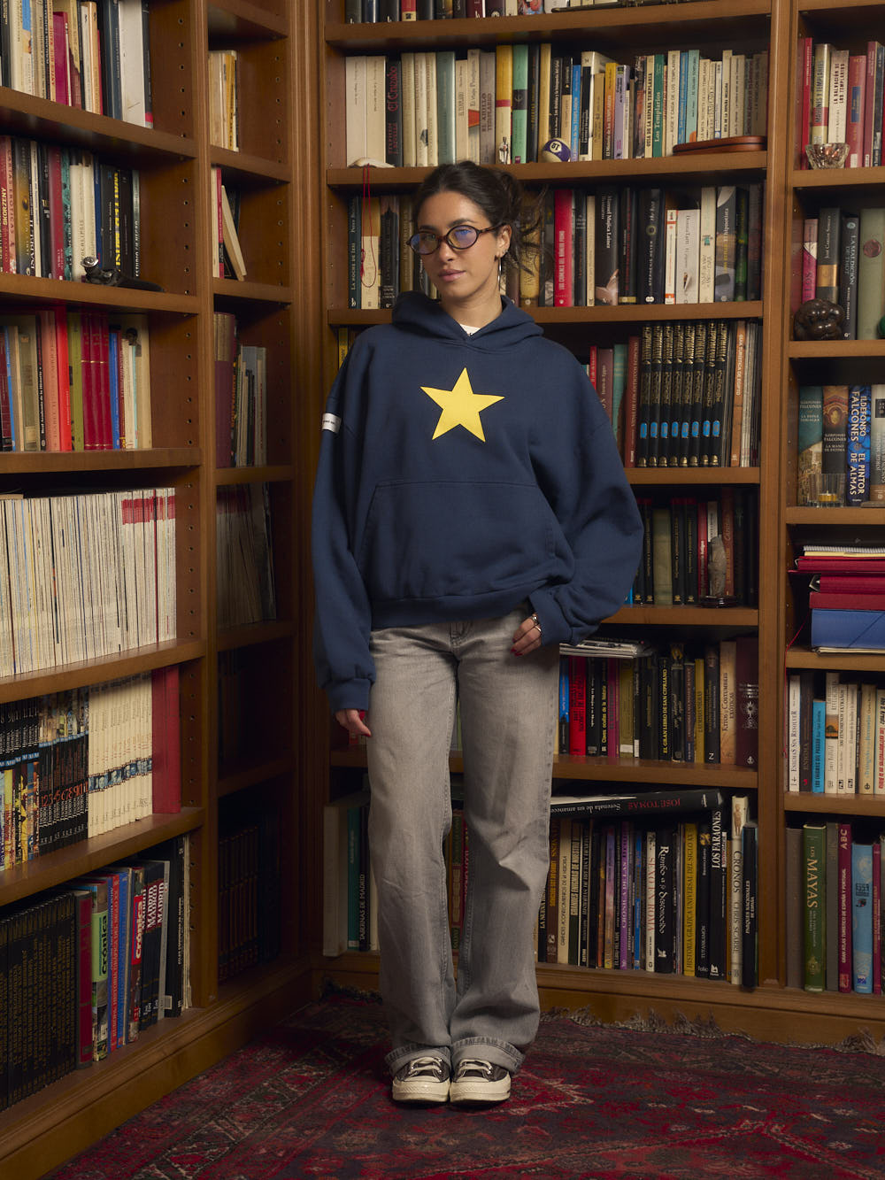 LUCKY ERA NAVY HOODIE