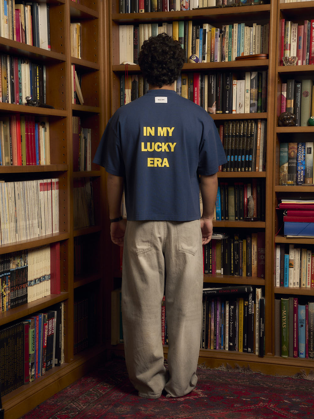 LUCKY ERA NAVY TEE