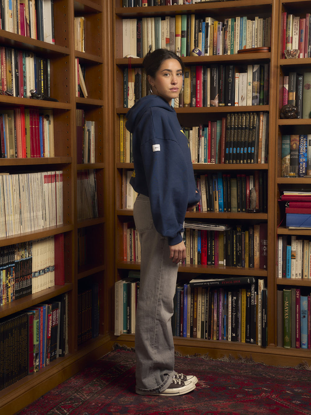 LUCKY ERA NAVY HOODIE