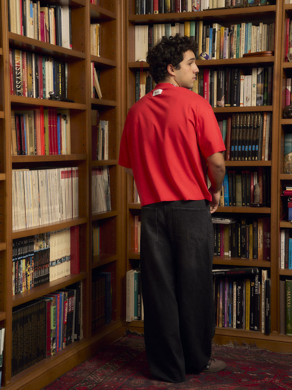 GOOD LUCK CLUB RED TEE