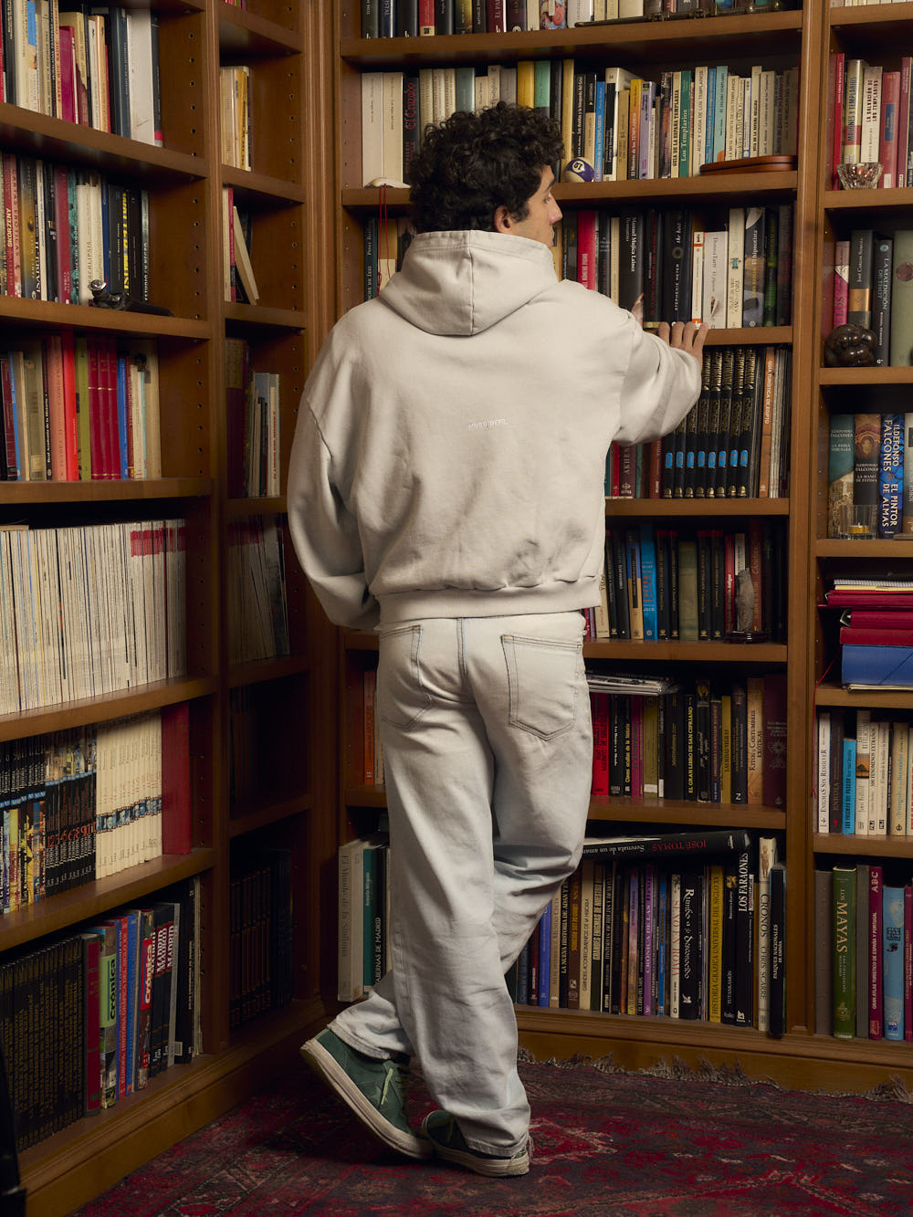 TRIPLE 7 GREY HOODIE