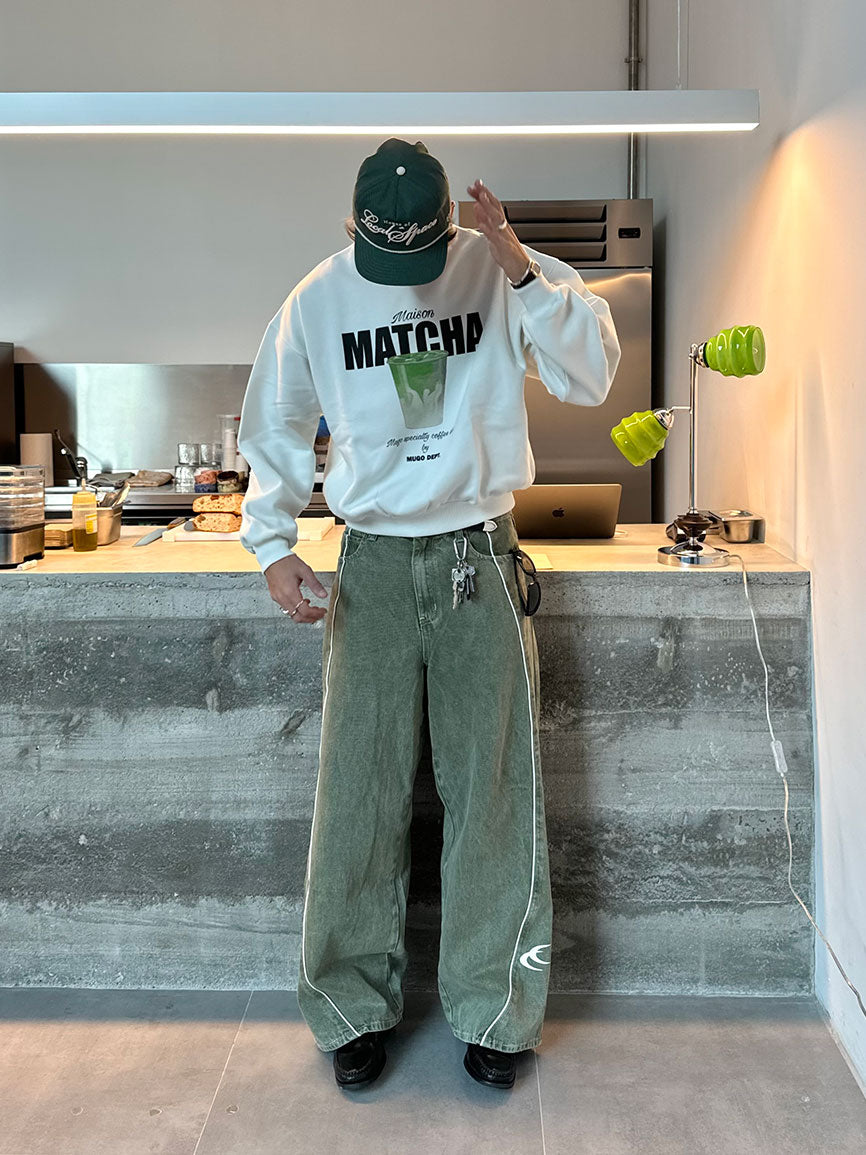 MATCHA CREWNECK