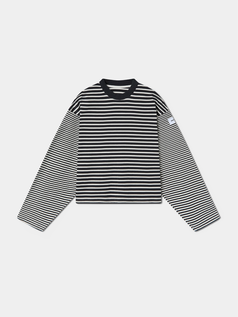 ZEBRA STRIPED PULLOVER