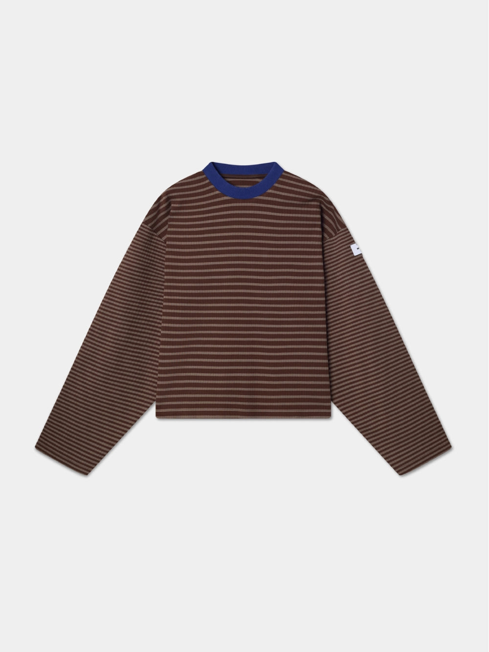 CHOCOLATE STRIPED PULLOVER