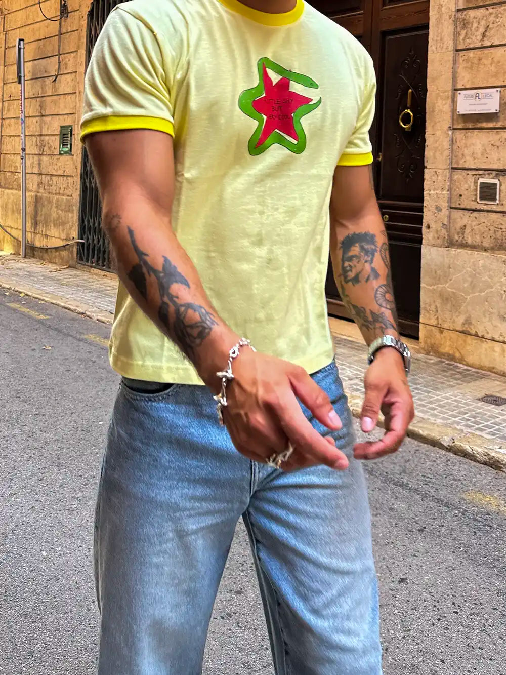 SNAKE RIB TEE