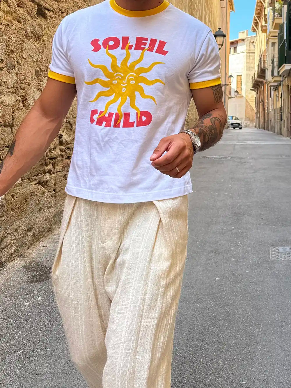 SOLEIL RIB TEE