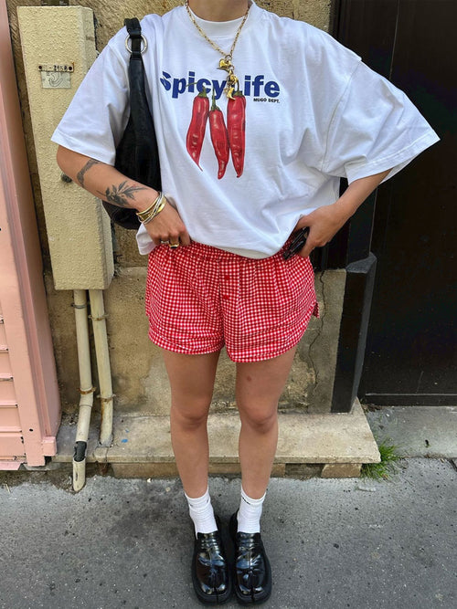 *model-* Model is 170 cm / 5’7"wearing size XL