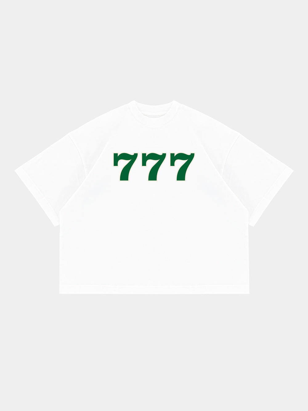 TRIPLE 7 WHITE TEE